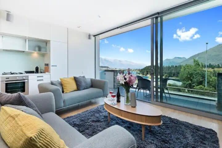 Luxury Lakeview 2 Bedroom Apartment Queenstown Eksteriør bilde