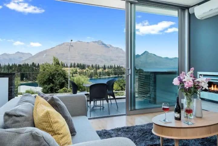 Luxury Lakeview 2 Bedroom Apartment Queenstown Eksteriør bilde